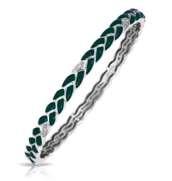 Belle Étoile Braid Bangle with Stones Belle Étoile Braid Bangle with Stones