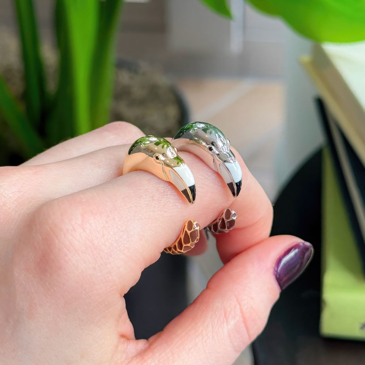 Designer Flamingo Rings Designer Flamingo Rings