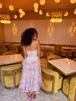 Emmeline Embroidery Midi Dress - Pink (Final Sale) Emmeline Embroidery Midi Dress - Pink (Final Sale)