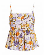 Colleen Peplum Top - Multicolor (Final Sale) Colleen Peplum Top - Multicolor (Final Sale)