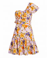 Kylie One Shoulder Mini Dress - Multicolor (Final Sale) Kylie One Shoulder Mini Dress - Multicolor (Final Sale)