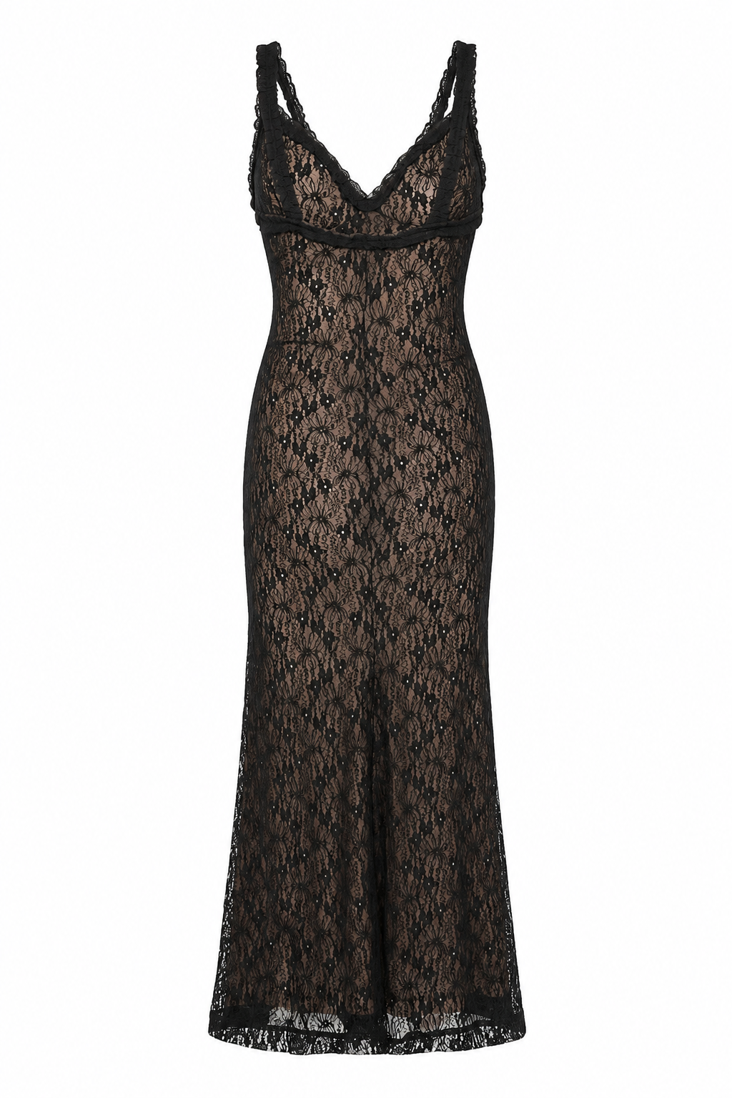 Alegra Stretch Lace Midi Dress – Black (Final Sale) Alegra Stretch Lace Midi Dress – Black (Final Sale)