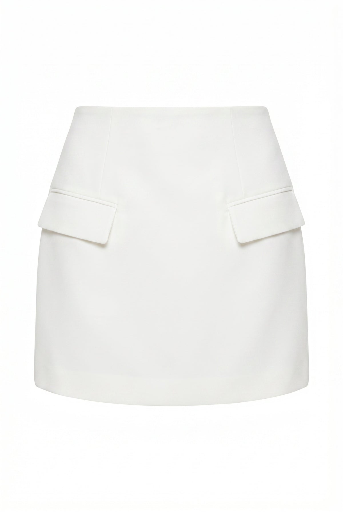 Delphi Linen Mini Skirt – Orchid White (Final Sale) Delphi Linen Mini Skirt – Orchid White (Final Sale)