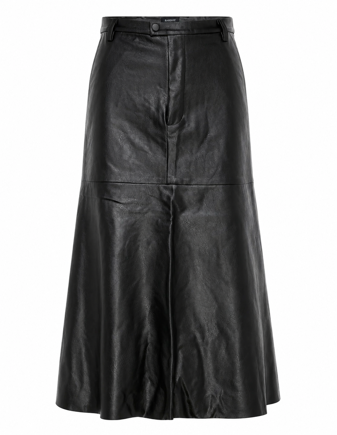 Kindra Vegan Leather Skirt – Black (Final Sale) Kindra Vegan Leather Skirt – Black (Final Sale)