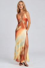 Lizbeth Halter Maxi Dress - Sunrise Lizbeth Halter Maxi Dress - Sunrise