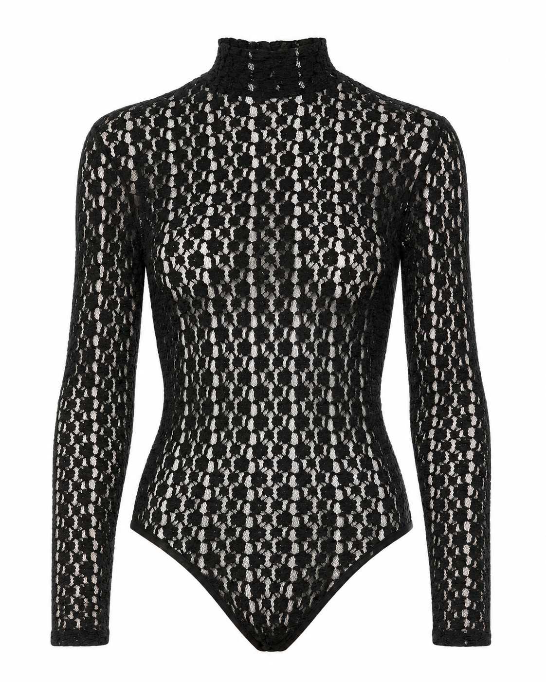 Vezza Floral Mesh Bodysuit – Black (Final Sale) Vezza Floral Mesh Bodysuit – Black (Final Sale)