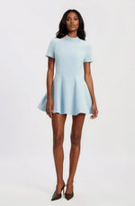 Zephyra Collar Mini Dress – Soft Blue (Final Sale) Zephyra Collar Mini Dress – Soft Blue (Final Sale)