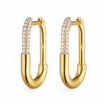 Milena Hoops - 925 Sterling Silver Milena Hoops - 925 Sterling Silver