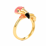 Statement Flamingo Rings Statement Flamingo Rings