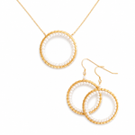 Pearl Halo Jewelry Set Pearl Halo Jewelry Set