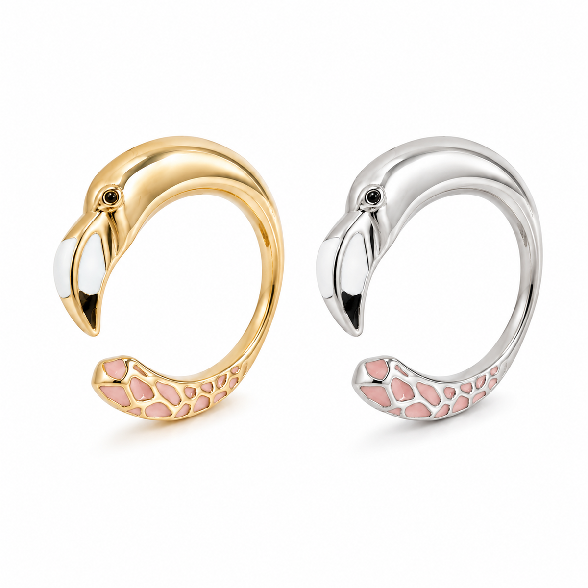Designer Flamingo Rings Designer Flamingo Rings