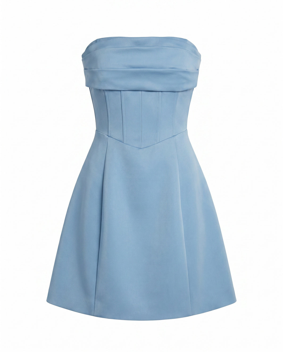Coralie Cocktail Mini Dress – Steel Blue Coralie Cocktail Mini Dress – Steel Blue