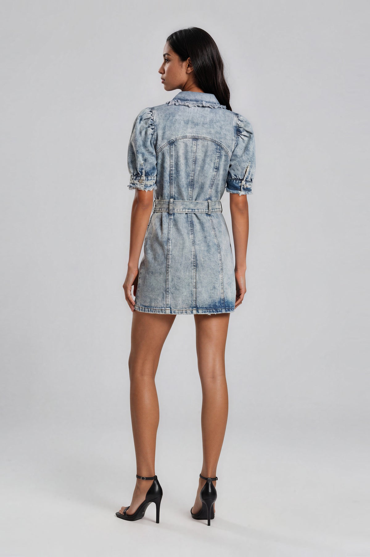 Giselle Denim Day Dress - Light Blue (Final Sale) Giselle Denim Day Dress - Light Blue (Final Sale)