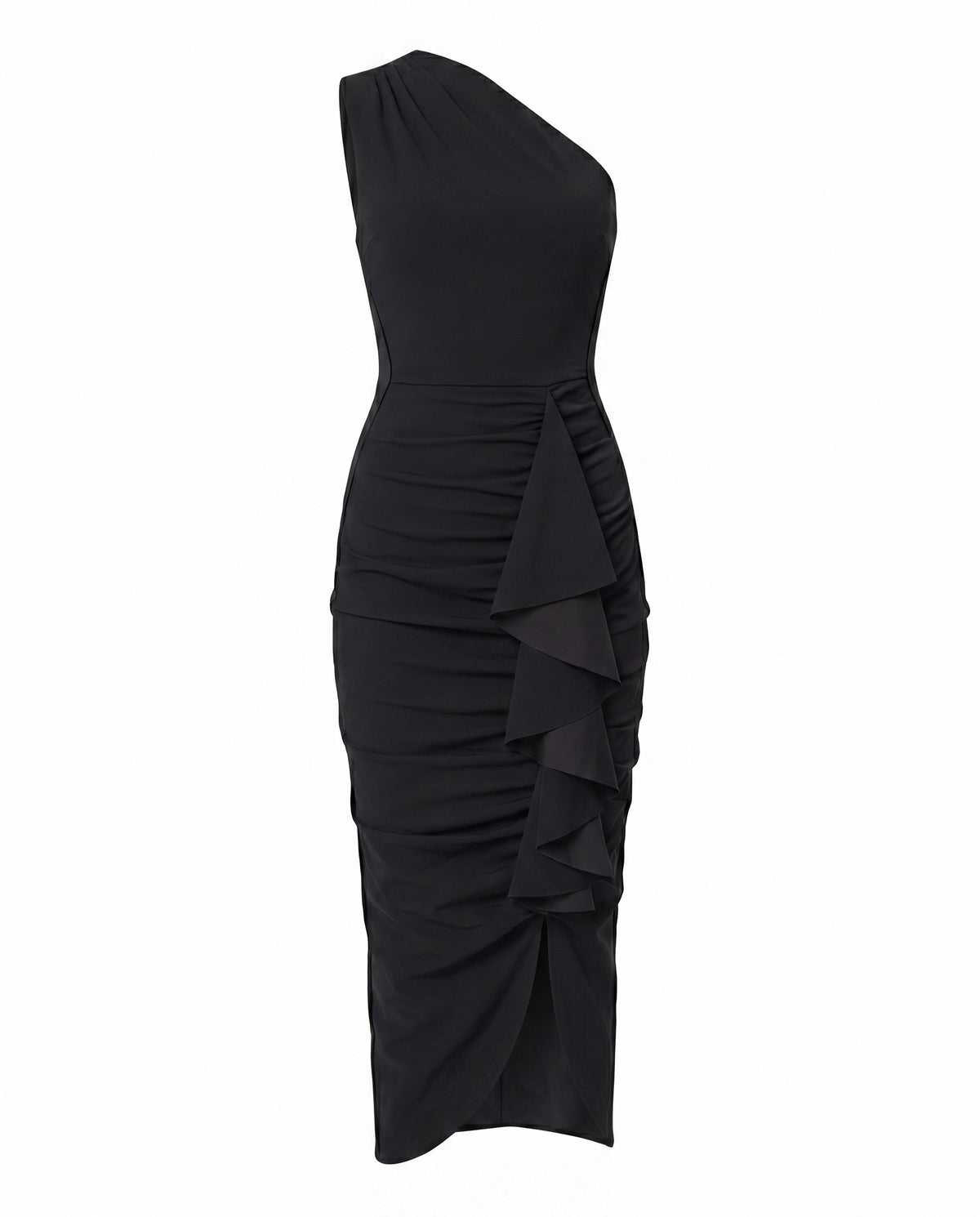 Jade Midi Dress - Black Jade Midi Dress - Black