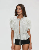 Contessa Top - Cream Contessa Top - Cream