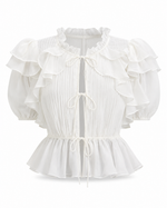 Contessa Top - Cream (Final Sale) Contessa Top - Cream (Final Sale)