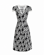 Cross Your Heart Midi Dress - Black (Final Sale) Cross Your Heart Midi Dress - Black (Final Sale)
