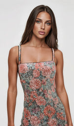 Ladonna Midi Dress - Multi Ladonna Midi Dress - Multi