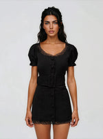 Shawna Mini Dress – Black Shawna Mini Dress – Black