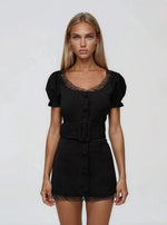 Shawna Mini Dress – Black Shawna Mini Dress – Black