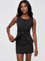 Shawna Mini Skirt – Black Shawna Mini Skirt – Black
