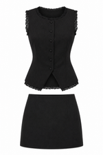Shawna Matching Set – Black (Final Sale) Shawna Matching Set – Black (Final Sale)