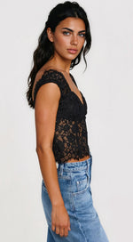 Waverly Lace Top - Black Waverly Lace Top - Black