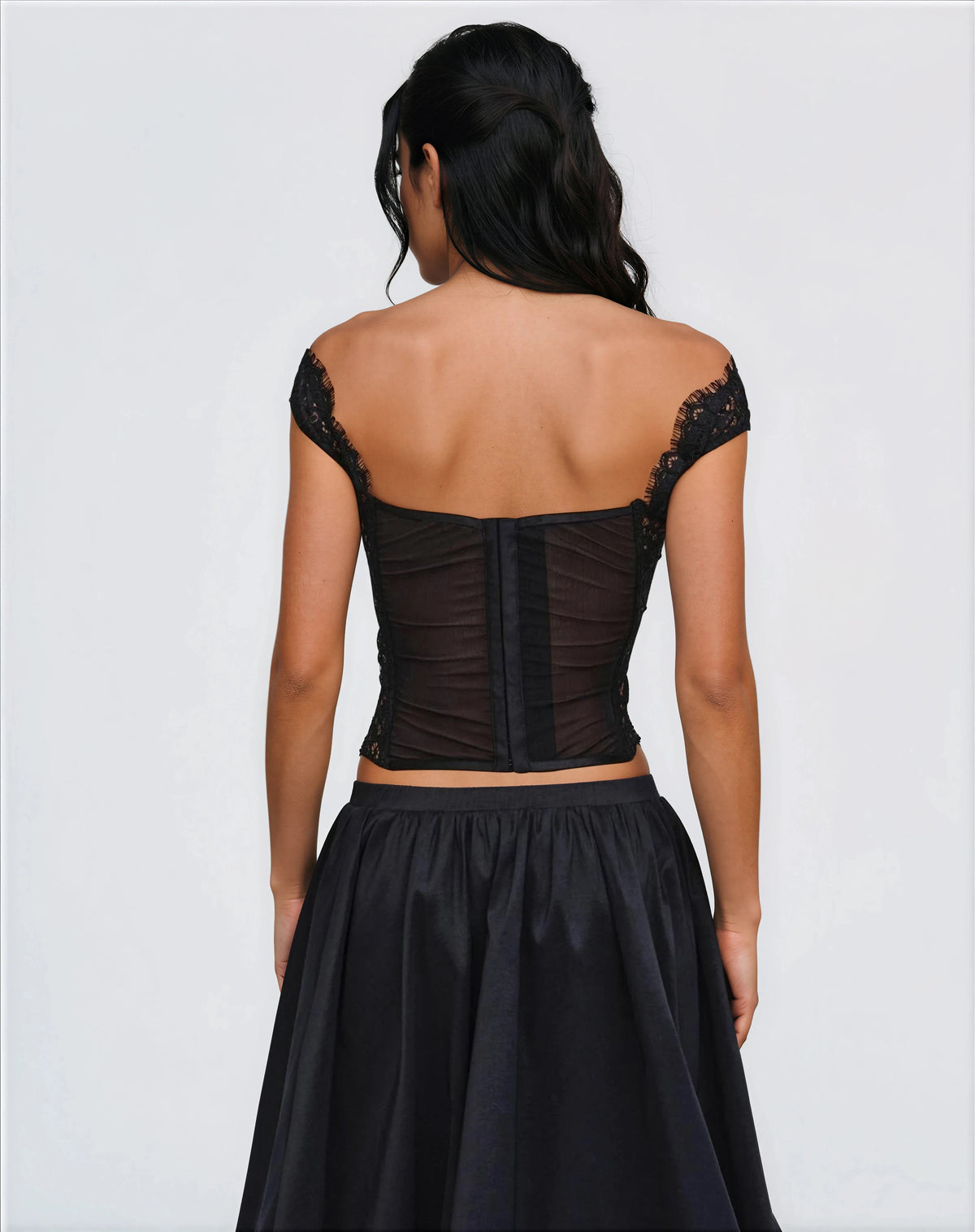 Waverly Midi Skirt - Black Waverly Midi Skirt - Black