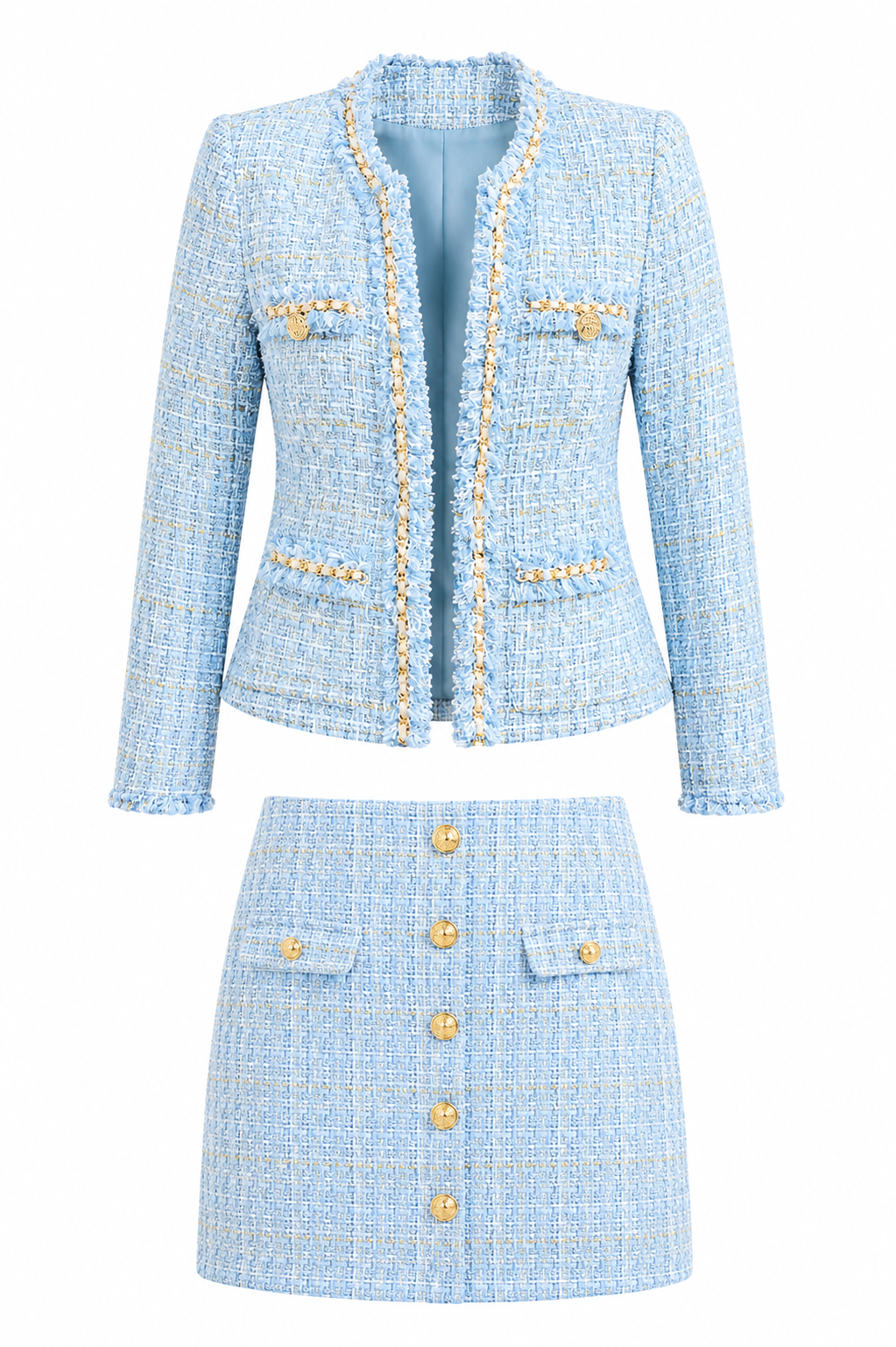 Betsy & Jinny Tweed Set (Final Sale) Betsy & Jinny Tweed Set (Final Sale)