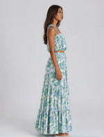 Alessia Floral Matching Set - Blue/Green Floral (Final Sale) Alessia Floral Matching Set - Blue/Green Floral (Final Sale)