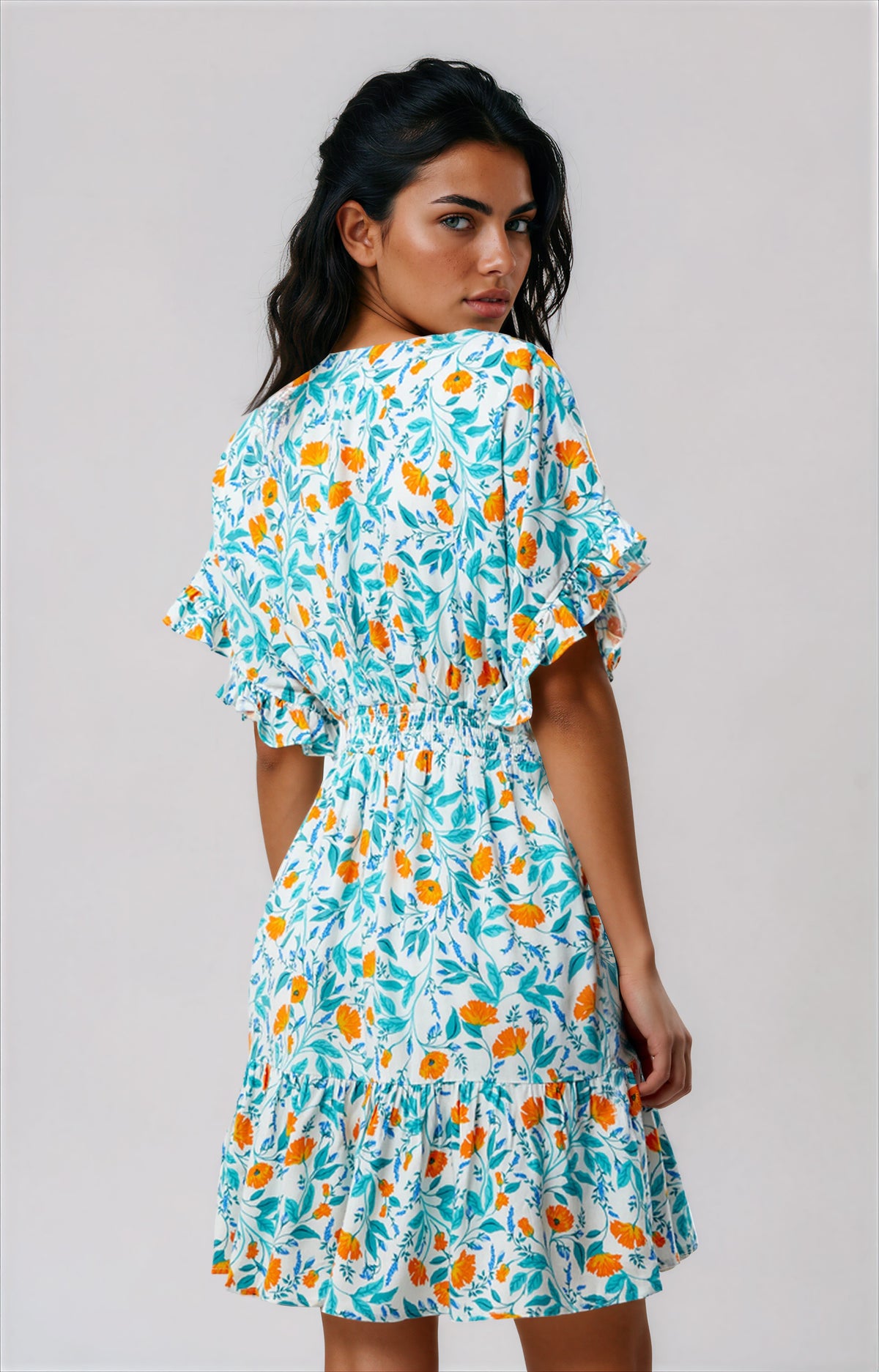 Bonnie Mini Dress - Garden Vine (Final Sale) Bonnie Mini Dress - Garden Vine (Final Sale)
