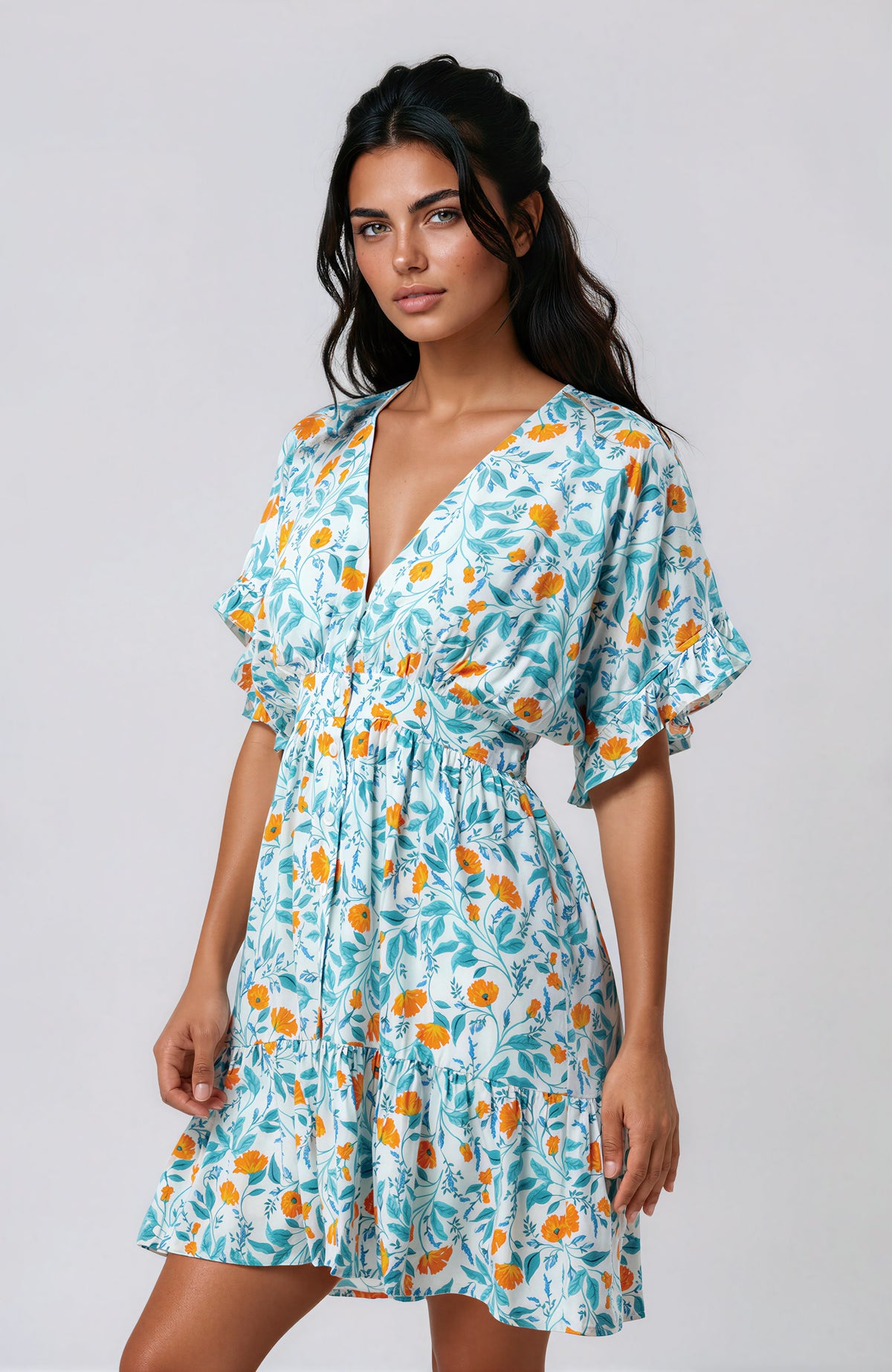 Bonnie Mini Dress - Garden Vine (Final Sale) Bonnie Mini Dress - Garden Vine (Final Sale)