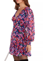 Calista Mini Dress - Blurred Floral (Final Sale) Calista Mini Dress - Blurred Floral (Final Sale)