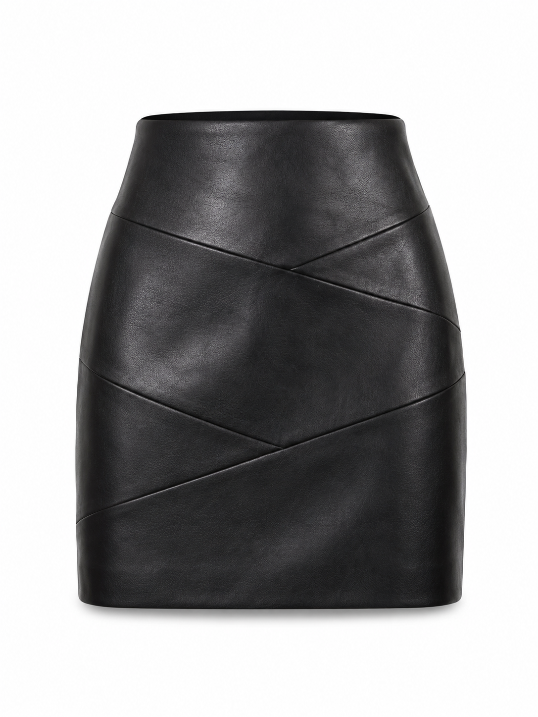 Leena PU Mini Skirt - Black (Final Sale) Leena PU Mini Skirt - Black (Final Sale)
