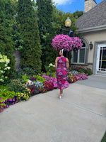 Lexie Mesh Midi Dress - Floral Blooms (Final Sale) Lexie Mesh Midi Dress - Floral Blooms (Final Sale)