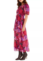 Lexie Tiered Midi Dress - Floral Blooms (Final Sale) Lexie Tiered Midi Dress - Floral Blooms (Final Sale)