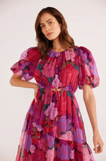 Lexie Tiered Midi Dress - Floral Blooms (Final Sale) Lexie Tiered Midi Dress - Floral Blooms (Final Sale)