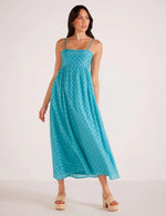 Lucille Strappy Maxi Dress - Teal (Final Sale) Lucille Strappy Maxi Dress - Teal (Final Sale)