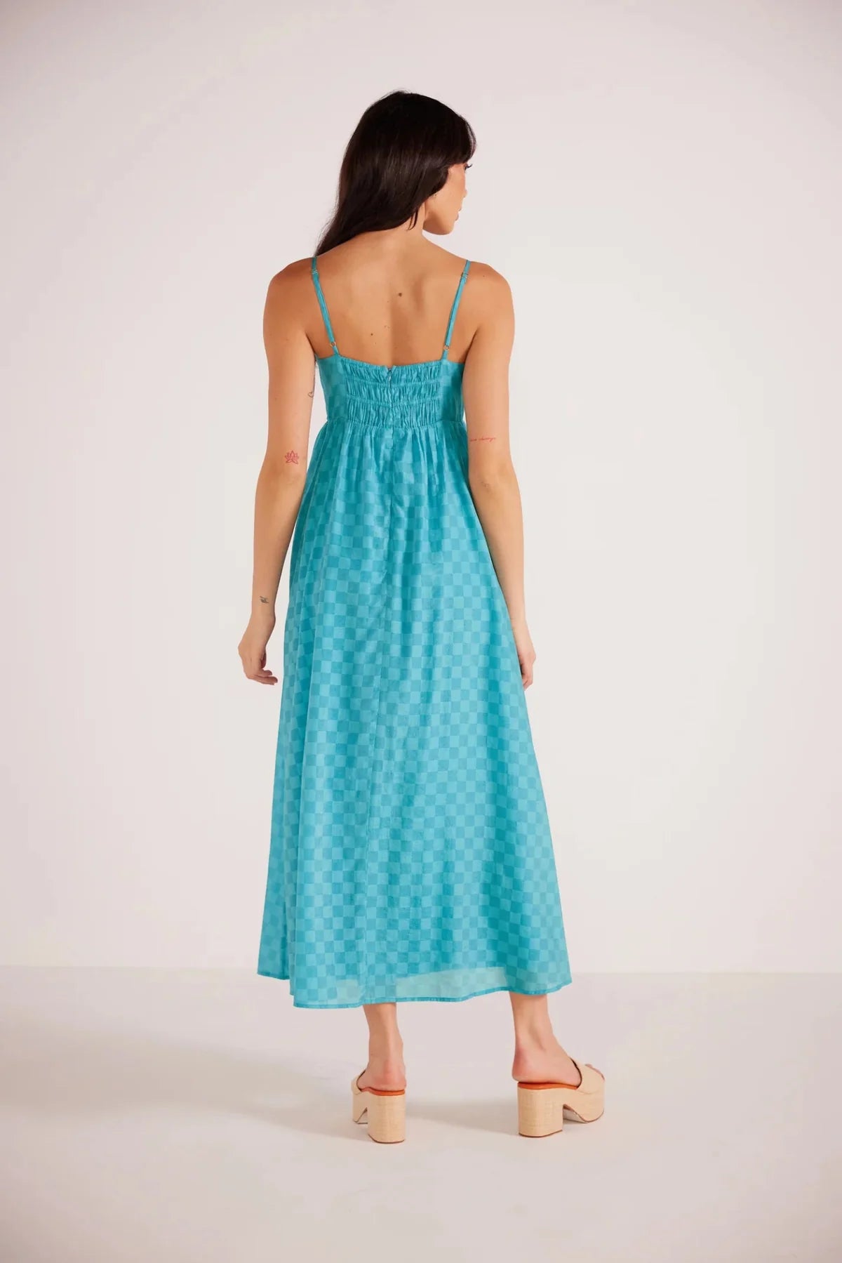 Lucille Strappy Maxi Dress - Teal (Final Sale) Lucille Strappy Maxi Dress - Teal (Final Sale)
