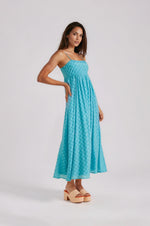 Lucille Strappy Maxi Dress - Teal (Final Sale) Lucille Strappy Maxi Dress - Teal (Final Sale)