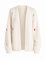 Rosalie Motif Knit Jumper - Ivory (Final Sale) Rosalie Motif Knit Jumper - Ivory (Final Sale)