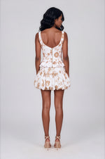 Botanical Poplin Mini Skirt – Off White (Final Sale) Botanical Poplin Mini Skirt – Off White (Final Sale)
