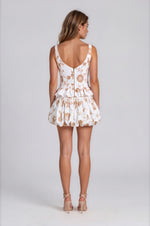 Botanical Poplin Top & Mini Skirt Set – Off White (Final Sale) Botanical Poplin Top & Mini Skirt Set – Off White (Final Sale)