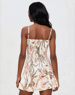 Botanic Retro Mini Dress – Off White Botanic Retro Mini Dress – Off White