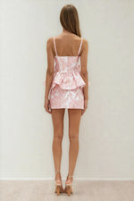 Petal Jacquard Skirt – Pink Petal Jacquard Skirt – Pink