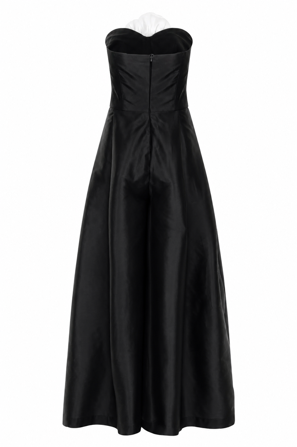 Taffeta Bloom Jumpsuit – Black (Final Sale) Taffeta Bloom Jumpsuit – Black (Final Sale)