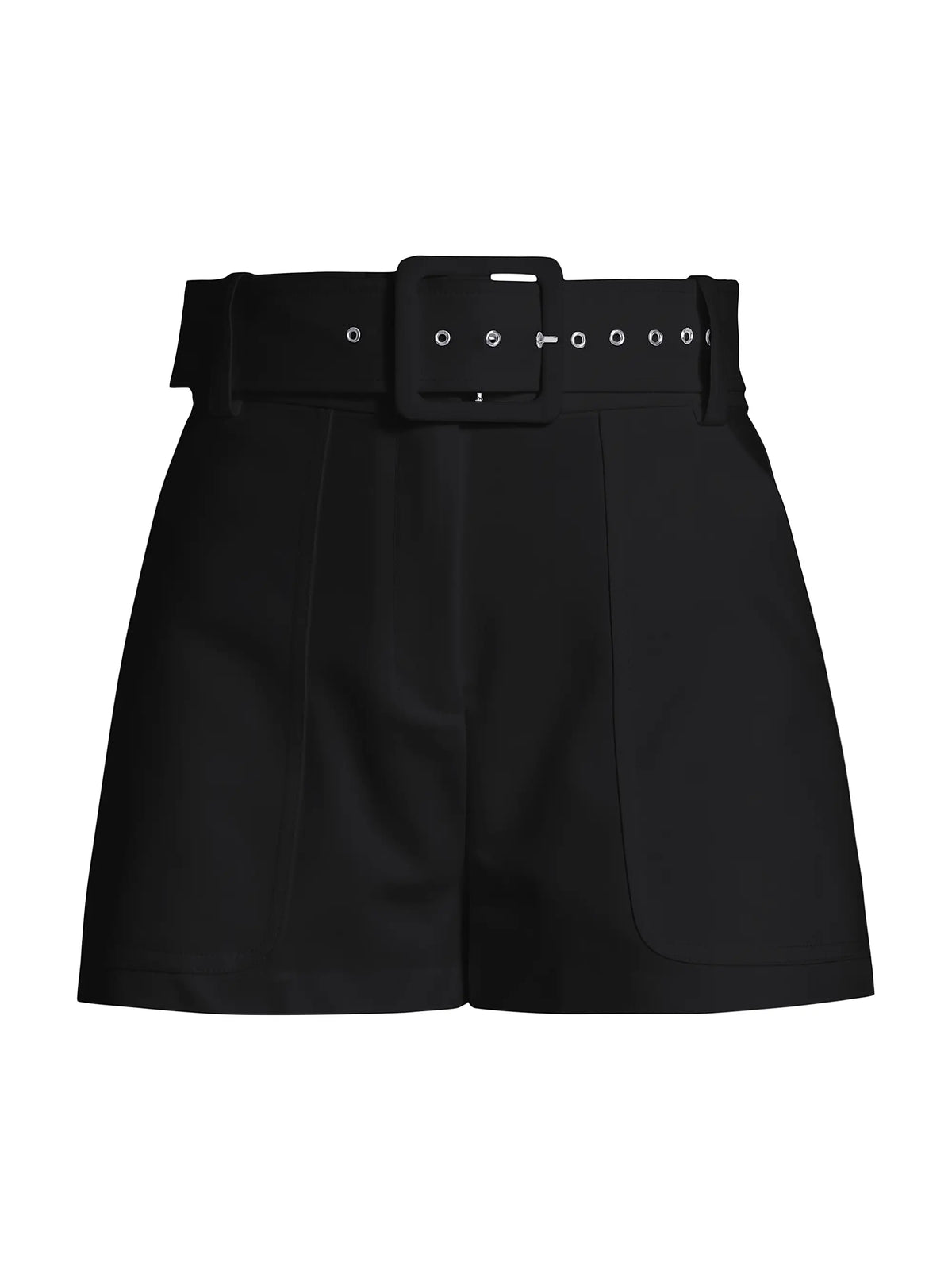 Kasey Belted Mini Short - Black Kasey Belted Mini Short - Black