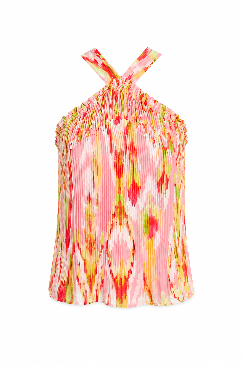 Sabrina Halter Top – Pink Tulip Multi (Final Sale) Sabrina Halter Top – Pink Tulip Multi (Final Sale)