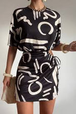 Simona Mini Dress - York Black (Final Sale) Simona Mini Dress - York Black (Final Sale)