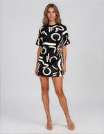 Simona Mini Dress - York Black (Final Sale) Simona Mini Dress - York Black (Final Sale)